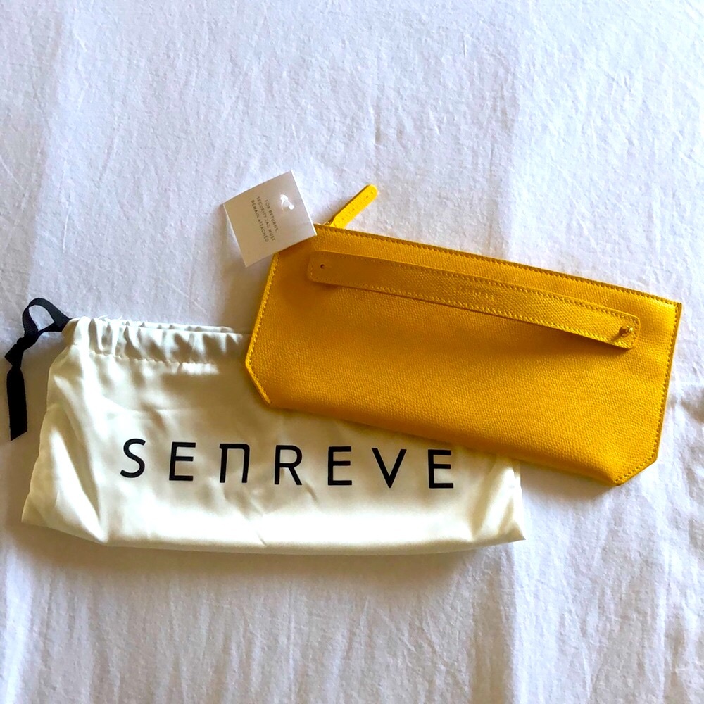 Senreve Bracelet Pouch (Pebbled Dandelion)